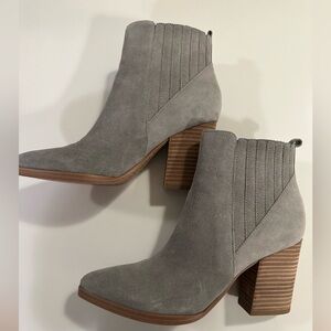 Marc Fischer LTD Alva Bootie 7.5M color-Lapis Suede